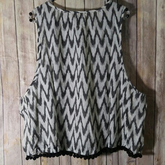 Boho American Eagle Chevron Tank - Picture 2 of 5